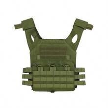 One-Click Quick Release Hunting Vest, Expandable & Detachable, Laser Perforated, Abrasion & Tear Resistant, Suitable For Outdoor Sports & Activities - Multicolor - View 6