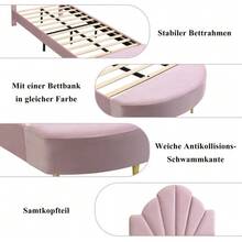 Bed Bases & Foundations - Pink - View 6