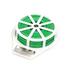 Amarração reutilizável para plantas de jardim, fita flexível para torcer galhos, arame resistente e macio para decoração de jardinagem. - A - Ver 16