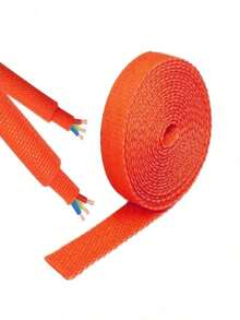 New Braided Cable Sleeve Heat Shrink Tube Insulation Flam Retardant Shrinkable Wrap Sheath Wire Organizer Protection - Multicolor - View 1