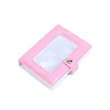 3英寸迷你照片卡片收纳册，20页内页和40个口袋，韩国流行明星照片收藏册 - 多色 - 查看 12