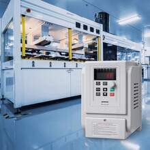 4kW 18A 5PS Frequenzumrichter VFD AC 220–240V Frequenzregler Drehzahlregler Frequenzwandler Wechselrichtermotor VFD Inverter Variable Frequency Driver inkl. 20cm Steuerkabel - 4 kW 18 A 5 PS - Übersicht 9
