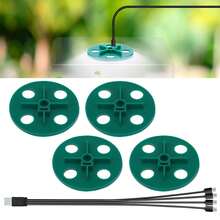 育苗盘生长灯 全光谱室内植物生长灯 育苗盘套装，带湿度罩 植物生长灯 发芽盘灯 1分2/1分3/1分4/1分5分线器 植物生长灯 - 綠色 - 查看 9