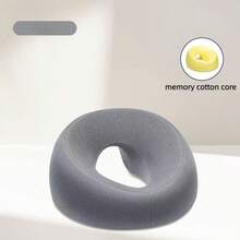 Gray, Pink, Green Memory Foam Massage Pillow, Face Cradle, Removable Pillowcase, Suitable For Salon, Home, Nap, Holiday Gift, Beauty Salon Massage Bed Dedicated Pillow, Massage Bed Face Cushion - Multicolor - View 13