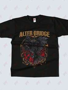 Alter Bridge Band Short Sleeve T-Shirt - Black - View 2