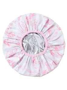 5/3/1pc Double-Layer Hair Care Cap, Anti-Hair Loss Cap, Postpartum Cap, Hair Mask Cap, Dry/Wet Hair Cap, Sleep Cap - Multicolor - View 4