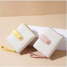 BATSIOE Plain Color New Large Capacity Cross-Border Women Wallet, Zipper Coin Purse, Wholesale, Minimalist Luxury Wallet - 粉色 - 查看 3
