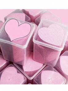 1000片/400片/200片装凝胶指甲油卸除湿巾，指甲清洁布，卸妆棉，美甲工具批发，适用于美甲延长 - 粉色 - 查看 4