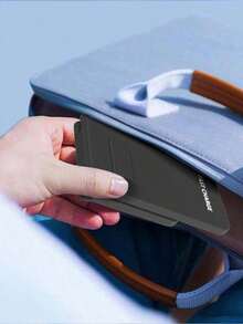 新款无线充电器，支持快速充电，可折叠手机支架，通用桌面立式无线充电底座 - 彩色 - 查看 6