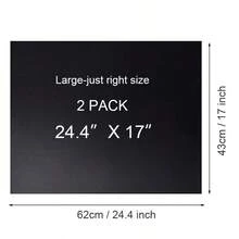 Oven Bottom Liners - 2 X Large(17" X 24.5"/43cm X 62cm) - View 4