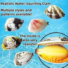 Realistic Clam Water Gun Prank Toy, Squirt Water Gun, Outdoor Water Toy For Summer, Stress Relief & Prank Essentials - Multicolor - View 5
