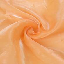 1件水波纹雪纺面料，柔软垂坠网纱面料，适用于婚纱DIY缝纫 - 多色 - 查看 48