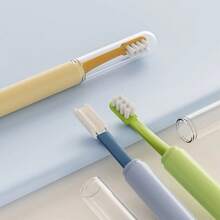 2in1 Cleaning Dog Toothbrush Soft Hair Pet Toothbrush Double Sided Tooth Brush For Dog Cat Small Pet Teeth Cleaning Oral Care Pet Cleaning Toothbrush At Both Ends - View 5