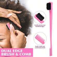 6件套美发造型工具套装 | 6.76盎司喷雾瓶、蓬松梳、卷发梳和波浪发型喷雾棒 - 彩色 - 查看 11