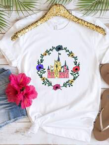 World Shirt, Day , Family Shirt, TT-Shirt, Memory Shirt,  And Co Shirt, Disneyland Shirt - trắng - Xem 1