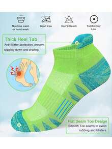 20 Pairs Women Black White Grey Ankle Socks, Fashion Minimalist Short Socks - Multicolor - View 4