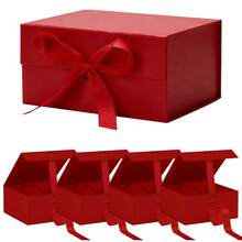 Gift Box 9.5'x7.1'x4.3' Gift Boxes With Magnetic Lid Card And Shredded Paper Fill Gifts Box For Christmas Valentine's Day Mother's Day Weddings Bridal Showers Graduations Birthdays New Year Bridesmaids Gifts All Occasion - View 19