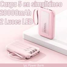 Power Bank - Rosa - View 1