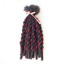 Men's Dreadlock Extensions 14" Black | 5-Minute Microlink Installation | Heat-Resistant Reusable Synthetic Hair | Instant Hip Hop Style - Multicolor - View 11