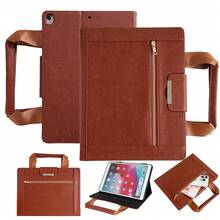 手提包式通用平板电脑保护套，适用于 Pro 11 英寸、10.5 英寸、Air11、M4、M3、M2、A16、10、9、8、7 代、10.2 英寸平板电脑，带卡槽和口袋，可作为电子书阅读器和电子书收纳包使用。 - 棕色 - 查看 18