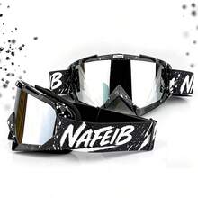 1pc Outdoor Sports Goggles, Suitable For Cycling, Motorcycle, Skiing, Hiking, Snowmobile For Adults - Multicolor - View 1