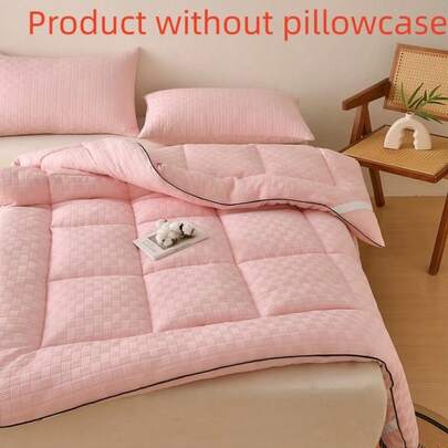 Colchoneta de tatami con patrón de gofre, lavable a máquina, adecuada para dormitorios, apartamentos de estudiantes