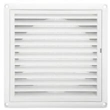 Salida de aire acondicionado magnética, cubierta de ventilación blanca, rejilla de techo de plástico ajustable WKIZ - Blanco Blanco20.3X20X - Ver 3