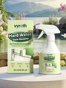 Hard Water Stain Remover, Multi-Purpose Cleaning Agent For Windows, Tiles, Soap Scum And Limescale - 237ml - View 10