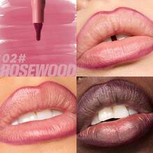 1支持久防水唇线笔，丝绒般柔软笔尖，哑光妆效，不粘腻配方，24小时防晕染防脱妆，精准笔尖 - 不拔干配方 - 日常及特殊场合的理想礼物 - 彩色 - 查看 17
