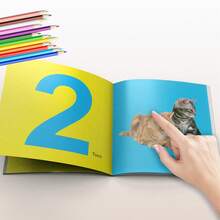 Numbers Recognition Big Cards | Number Sense Learning | Interactive Study | Educational Holiday Gift - Large Card Book - View 6