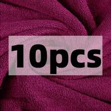 10 Pack Makeup Remover Cloths, 12 X 12 Inch Makeup Towels Soft Microfiber Face Towels, Reusable Makeup Remover Cloths For All Skin Types, Gentle And Effective Facial Washing Experience,Spa, Facial, Wedding, Holiday, Bulk Gift - Multicolor - View 12