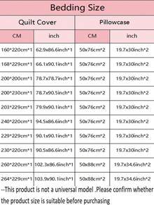 2/3pcs Modern Minimalist Duvet Cover Set (1pc Duvet Cover + 1/2pcs Pillowcase, No Insert), Geometric Dot & Line Pattern Bedding Set, Suitable For All Seasons - Multicolor - View 3