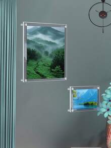 Set de marcos de fotos acrílicos transparentes, decoración de marcos de fotos acrílicos para pared - Marco de fotos - Ver 10