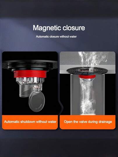 1 cái lưới lọc cống nhà tắm chống mùi hôi, kích thước 9.8cm (3.86in) Dài x 3.3cm (1.3in) Rộng x 4.1cm (1.61in) Cao. Ngăn ngừa tắc nghẽn đường ống và sự xâm nhập của côn trùng, thích hợp cho nhà tắm, nhà bếp, bồn tắm, vòi sen, bồn rửa và các đường thoát nước khác. Lắp đặt dễ dàng. Kích thước có thể có sự chênh lệch nhỏ. Lưới che các lỗ thoát nước giúp nước chảy trơn tru và giảm ứ đọng.