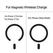 1个奢华高品质亚克力透明磁吸手机壳，支持无线充电和即时吸附功能，提供全面保护，简约设计，是馈赠亲友的完美之选，适用于 17/17Pro/17ProMax、16/16Plus/16Pro/16ProMax、15ProMax、14/14Pro/14ProMax、13/13Pro/13ProMax、12/12Pro/12ProMax - 無色 - 查看 8