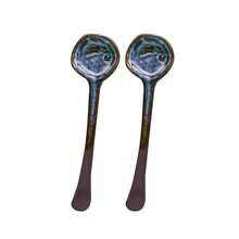 2pcs/Set Retro Ceramic Coffee Spoons, Porcelain Mini Spoons, Espresso Spoons, Cappuccino Stirrers, Small Cute Coffee, Ice Cream, Candy, Dessert Spoons - Multicolor - View 11