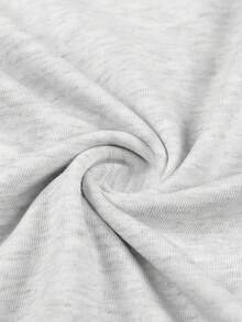 New Women's Daily Casual Short Sleeve T-Shirt, Tomato Print Jumpsuit, Home Casual Short Sleeve Top - Light Gray - View 5