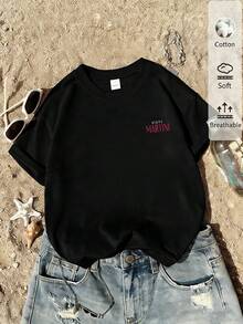 Women T-Shirts - Black - View 2