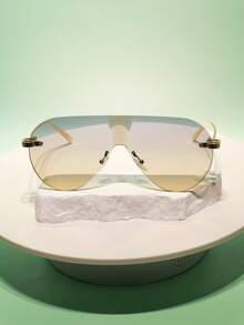 1 Pair Geometric Pattern Retro Casual Bohemian Palace Style Party Cute Street Elegant Unisex Middle East Ramadan Commute Party Fashion Glasses Casual Business Versatile All Season - A - View 7