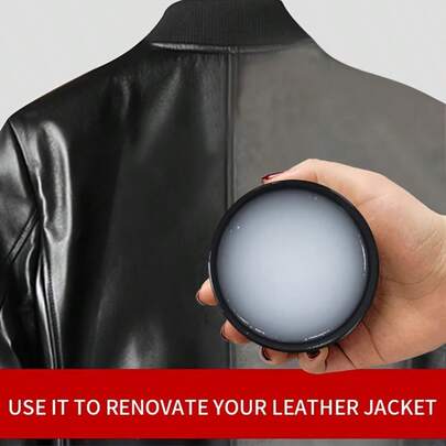 58g Acondicionador/Loción de Aceite de Visón para el Cuidado Profundo y Mantenimiento de Productos de Cuero, Bolsos y Calzado. Fácil de Usar; Hay Fórmulas Claras y Transparentes Disponibles.