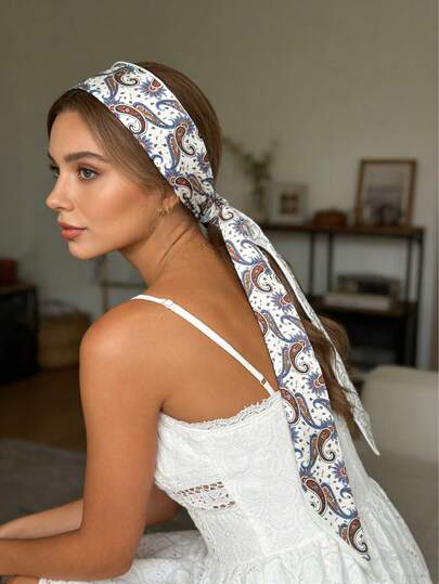 1pc Hair Head Neck Bag Long Scarf Versatile Wrap For Women Soft & Lightweight For Everyday Chic