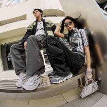 Adidas 阿迪达斯 TEMPER RUN 2 “Wave Shoes” 经典复古网面运动厚底运动鞋 - 白色 - 查看 4