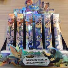 Disney's Zootopia Official Merchandise Cartoon Cute Stationery Embossed Neutral Pen, Rabbit Officer Pen, Black Quick-Drying Signature Pen, School Essential Gift, Random Delivery In Exquisite Packaging - 1 Random - View 1