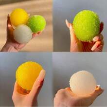 2026新款水果软糖减压球，挤压感如冰雹般柔软，高颜值手工球——完美礼物，生日礼物，理想礼物，惊喜礼物，节日礼物，情侣礼物，万圣节礼物，圣诞节礼物，游戏爱好者精致礼物 - 彩色 - 查看 1