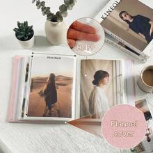 Album ảnh kích thước 6 inch, 50 trang, bìa cứng với họa tiết dập nổi vàng, kèm theo 100 album ảnh có ngăn đựng. Album này thích hợp cho kỷ niệm ngày cưới, những chuyến du lịch của bé, v.v. - Album ảnh - Xem 7