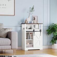 Cabinets - 흰색과 갈색 - 보기 5