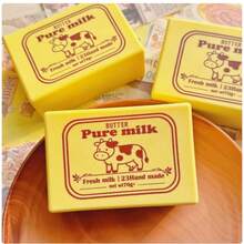 SNOOPY 1pc Butter Bread Slow Rebound Squeezing Toy Creative Wet Soft Kneading Music Cute Decompression Venting Toy Random Style - Multicolor - View 6