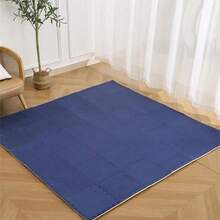 12pcs Sound-Absorbing Anti-Slip Foam Interlocking Floor Mat, Bedroom Rug Carpet Pad, Washable - Multicolor - View 24