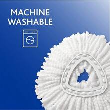 O - Cedar EasyWring Spin Mop Head Refill (Pack Of 3) - B - 查看 5