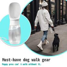1pc Portable Outdoor Pet Water Bowl, Multifunctional Dog/Cat Travel Feeding Dish, Lightweight For Walking, Camping, Hiking, Daily Outdoor Use - Multicolor - View 9